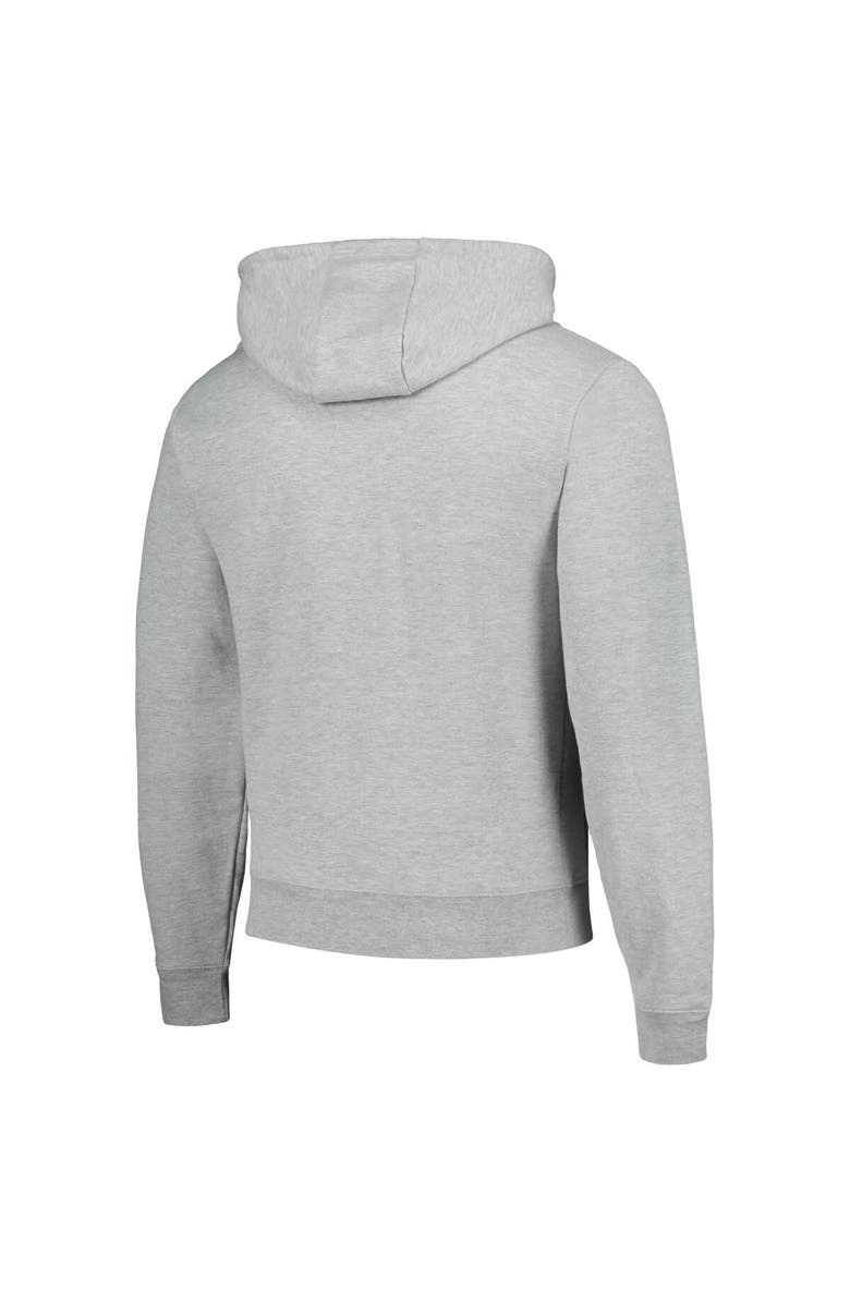 LEAGUE COLLEGIATE WEAR Men's League Collegiate Wear  Heather Gray Michigan State Spartans Tall Arch Essential Pullover Hoodie, Alternate, color, 