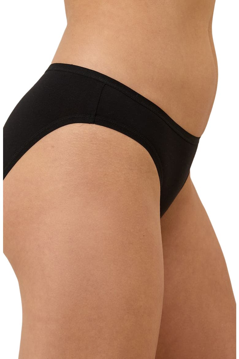 Everyday Classic Fit Bikini 5-Pack, Alternate, color, Black