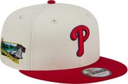 New Era Men's New Era Cream/Red Philadelphia Phillies Localized 9FIFTY Snapback Hat