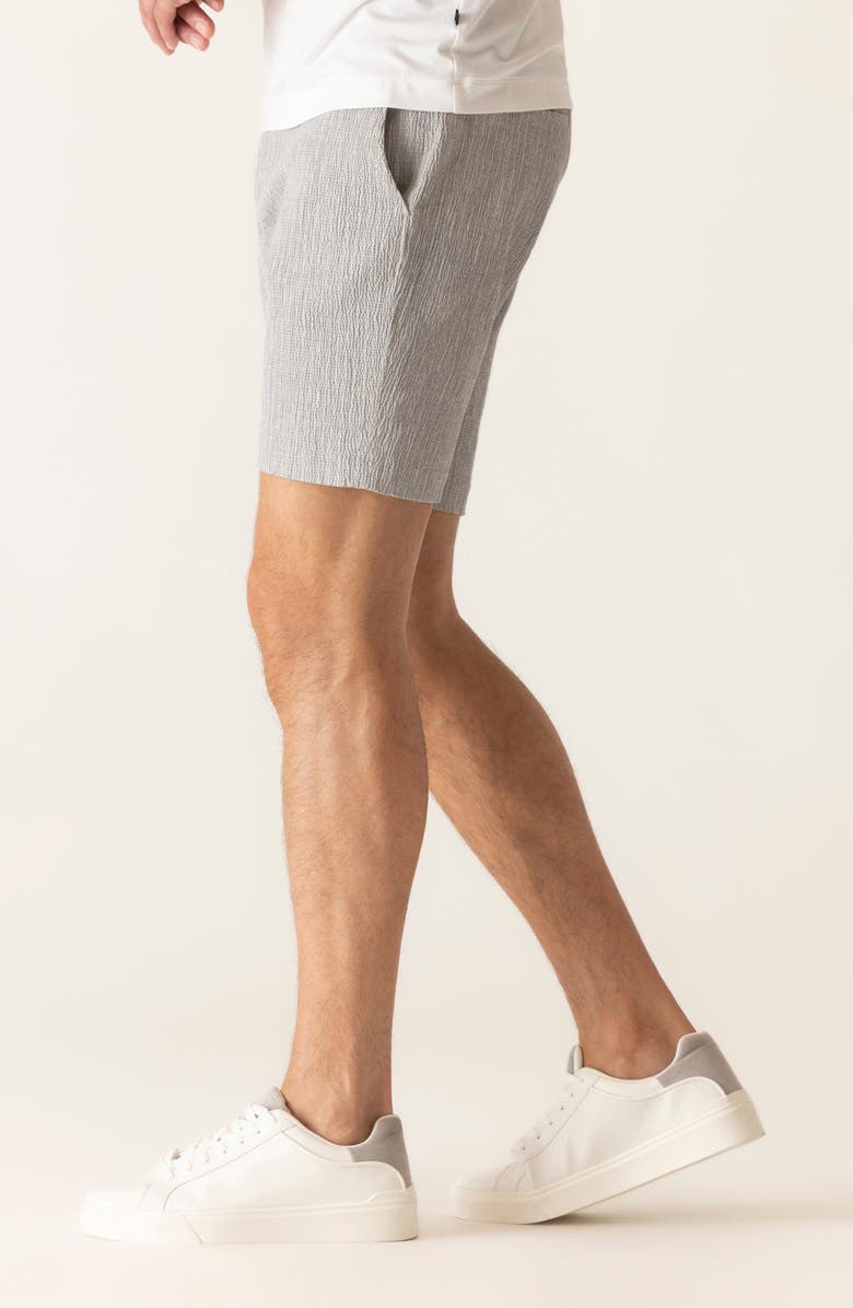 DEKE Oasis Seersucker Bermuda Shorts, Alternate, color, Gray/ Natural