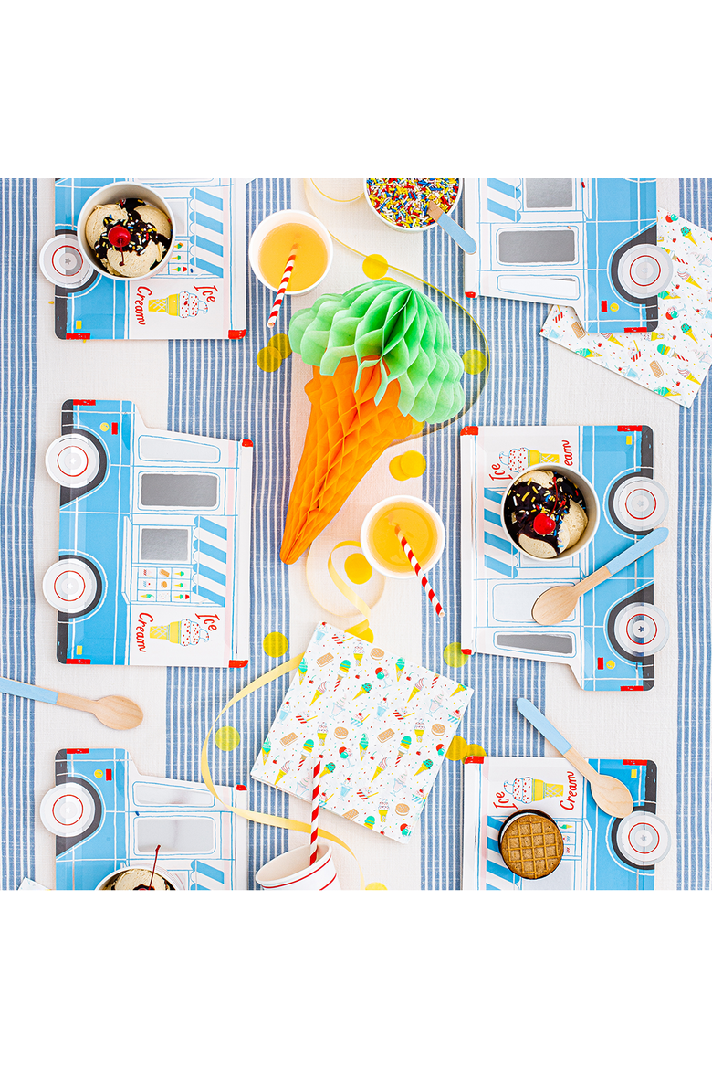 Ice Cream Dreams Large Napkins, Alternate, color, Assorted Pre-Pack