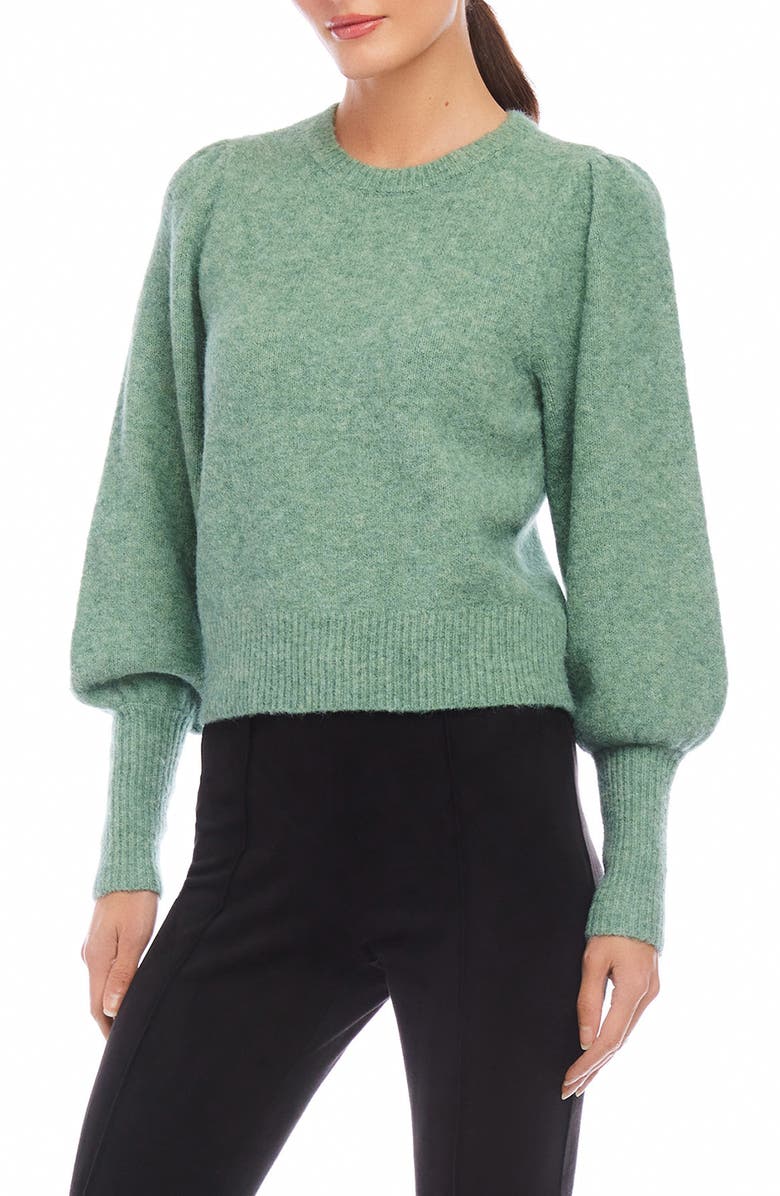 FIFTEEN TWENTY Lia Shirred Sweater, Alternate, color, 