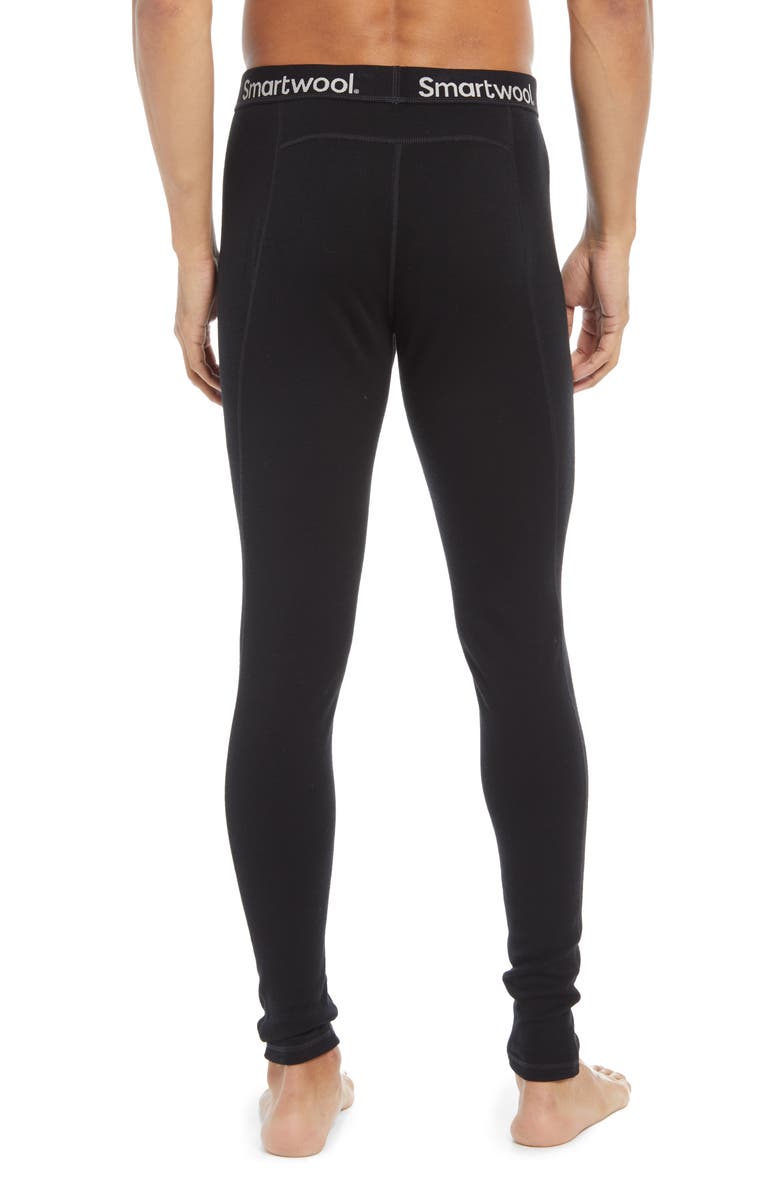 Smartwool 250 Merino Wool Baselayer Leggings, Alternate, color, Black