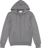 DL1961 Cotton & Cashmere Zip Hoodie Sweater