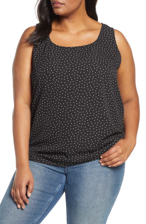 Easy Scoop Neck Tank Top (Plus Size)