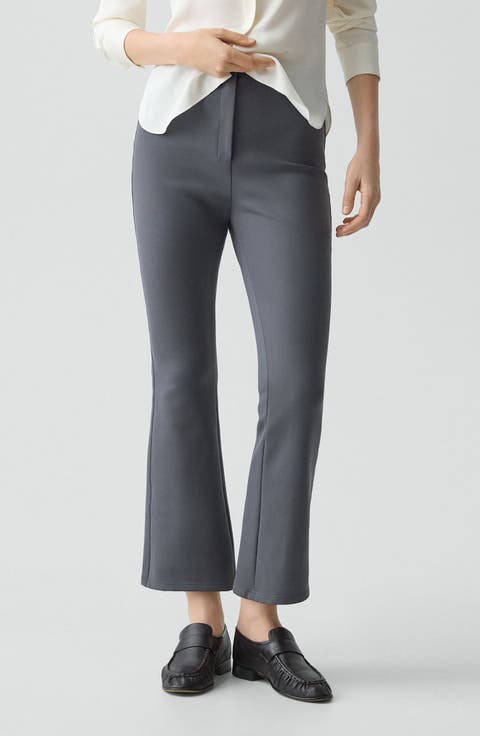 Crop Kick Flare Pants