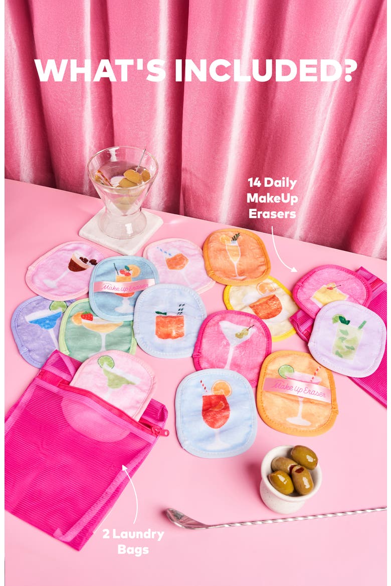 Happy Hour 14-Day MakeUp Eraser Set $50 Value, Alternate, color, NONE