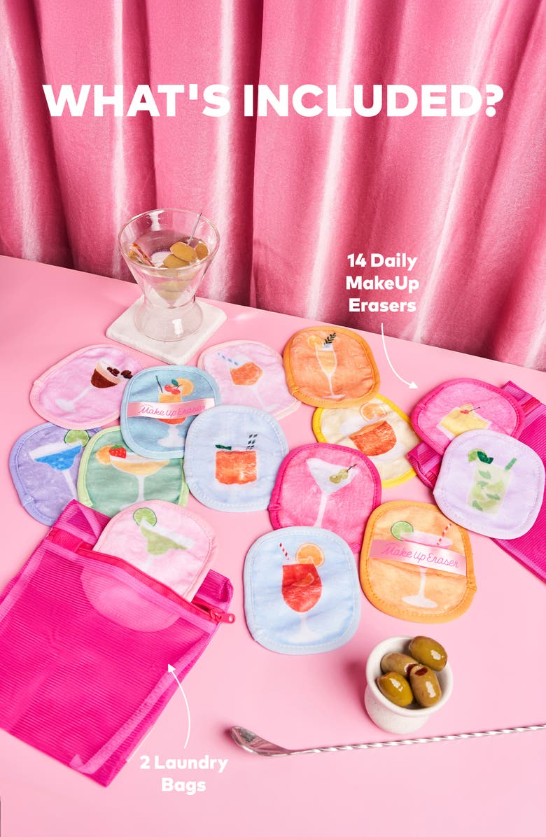 The Original MakeUp Eraser Happy Hour 14-Day MakeUp Eraser Set $50 Value, Alternate, color,