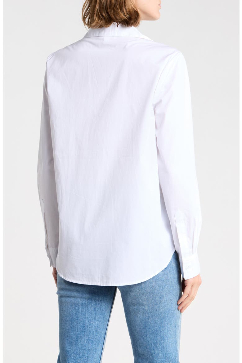 Lissa Button-Up Shirt, Alternate, color, WHITE