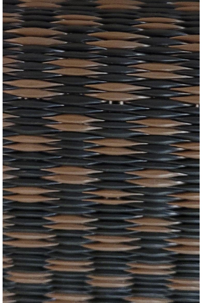 Basic Brown & Black Rug, Alternate, color, brown and black