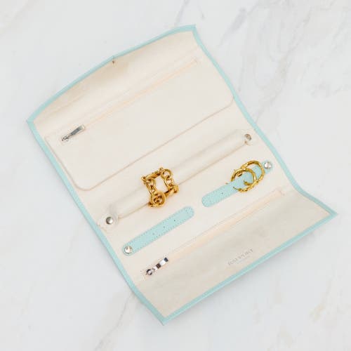 Rapport London Victoria Jewelry Roll In Blue