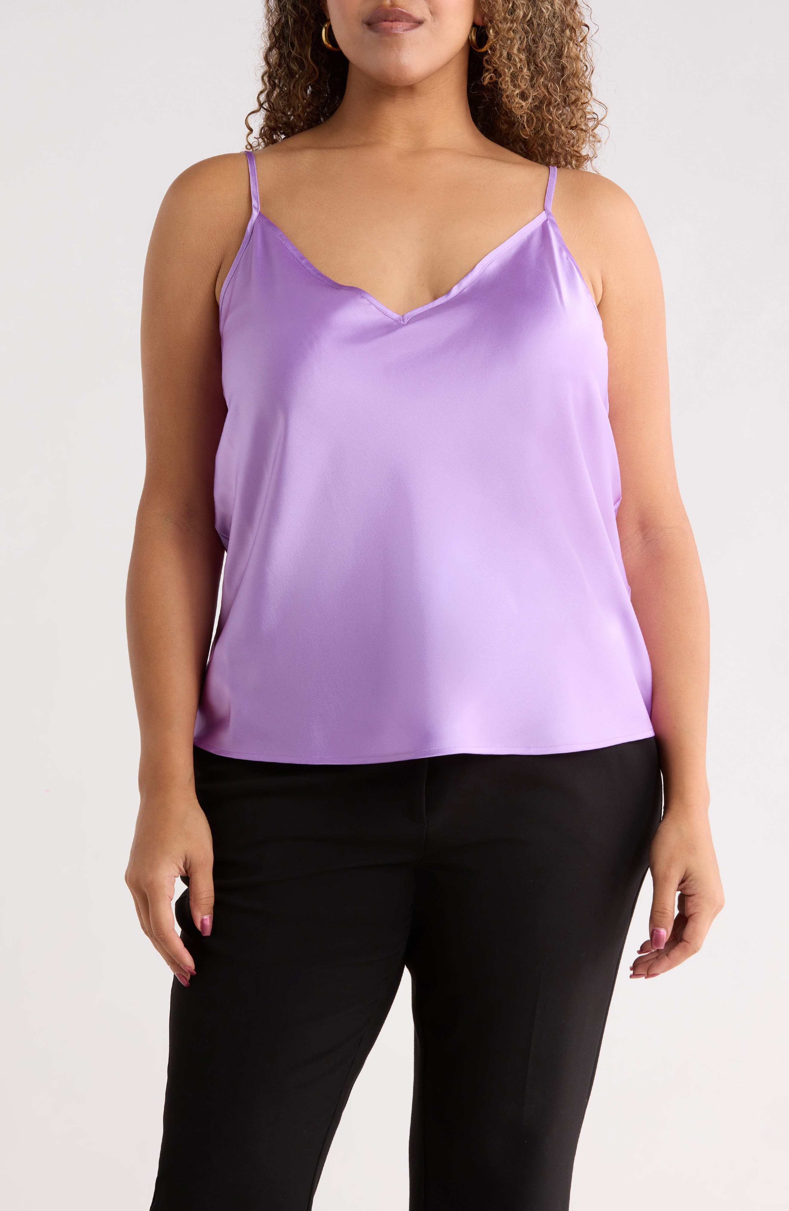 Satin V-Neck Camisole - image 5