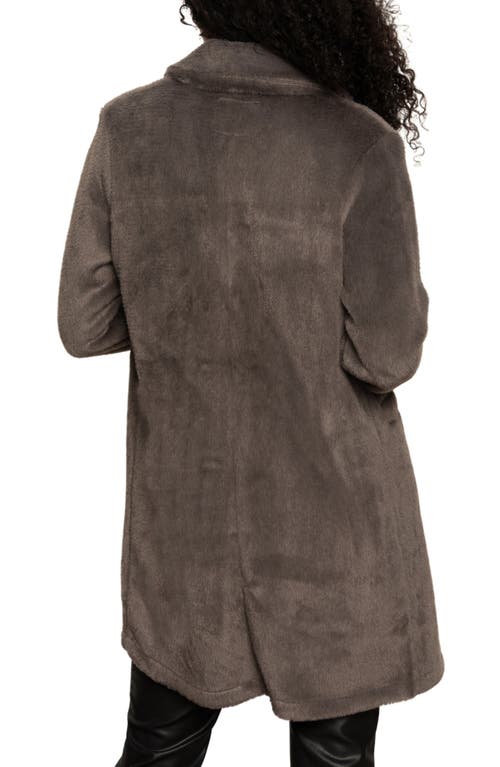 Sanctuary Hometown Faux Fur Jacket In Brown
