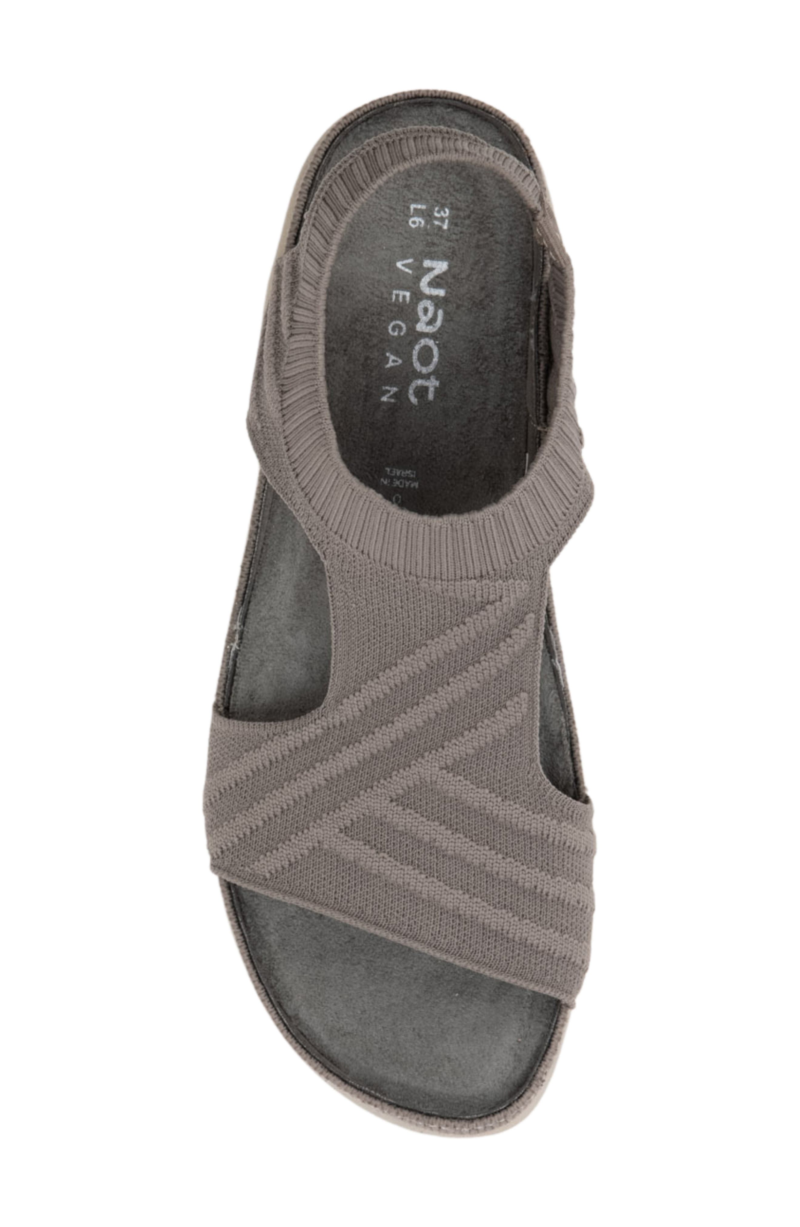 Naot Kawhia Sandal, Alternate, color, Taupe Knit