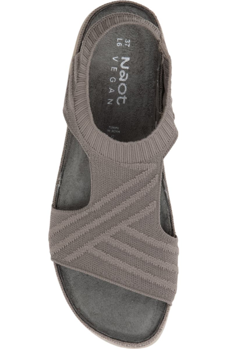 Naot Kawhia Sandal, Alternate, color, Taupe Knit