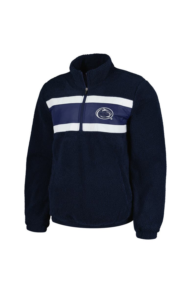 G-III SPORTS BY CARL BANKS Men's G-III Sports by Carl Banks Navy Penn State Nittany Lions Pinch Runner Half-Zip Top, Alternate, color, Navy