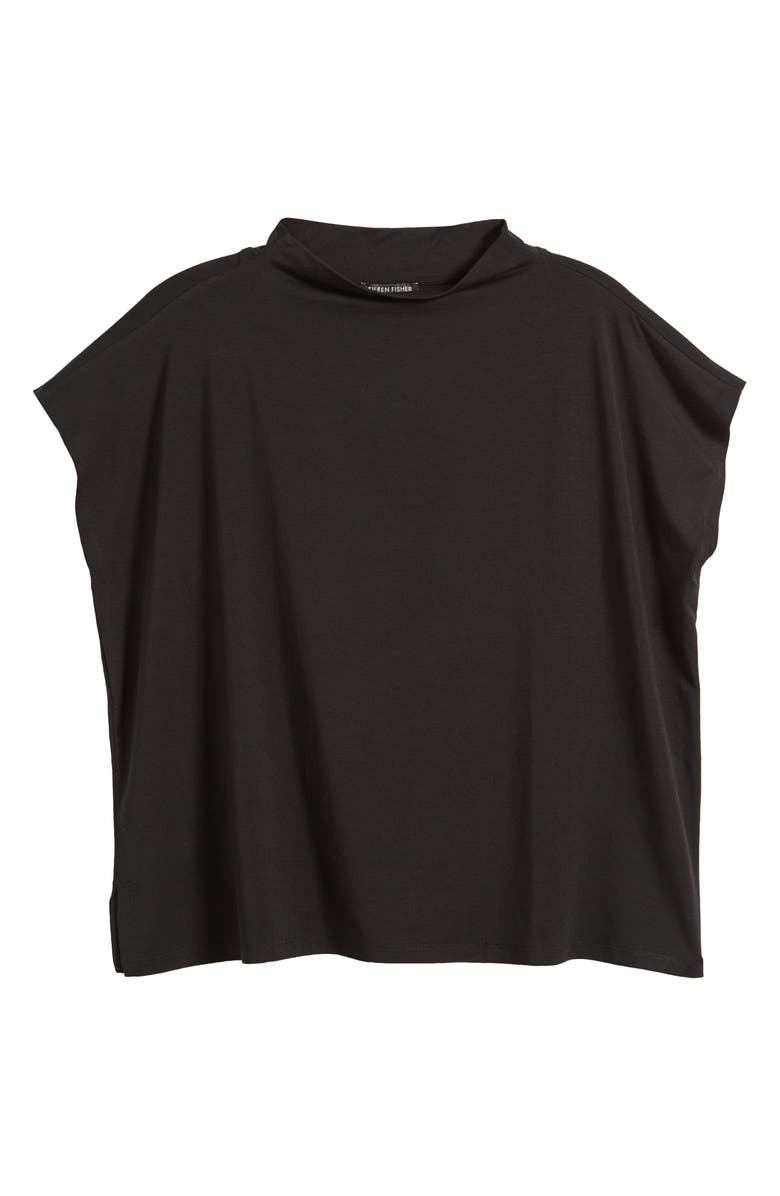 Eileen Fisher Funnel Neck Top, Alternate, color,