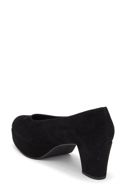 Jeffrey Campbell Chapters Almond Toe Platform Pump In Black