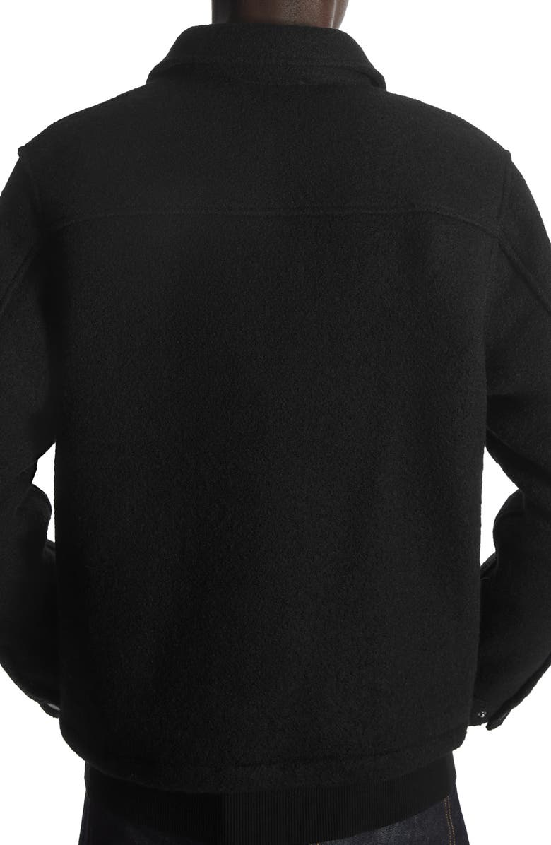 COS Zip Wool Jacket, Alternate, color,