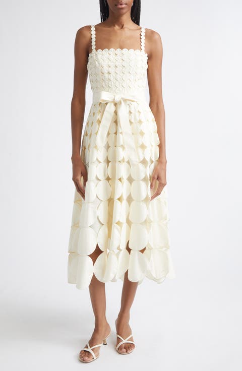 Gigi Cutout High Low Midi Dress
