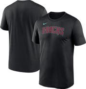 Nike Men's Nike Black Arizona Diamondbacks Fuse Legend T-Shirt
