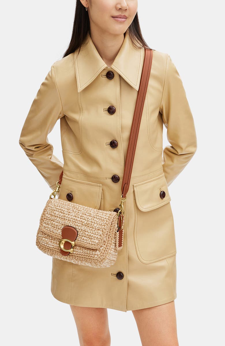 COACH Tabby Soft Crochet Shoulder Bag, Alternate, color,