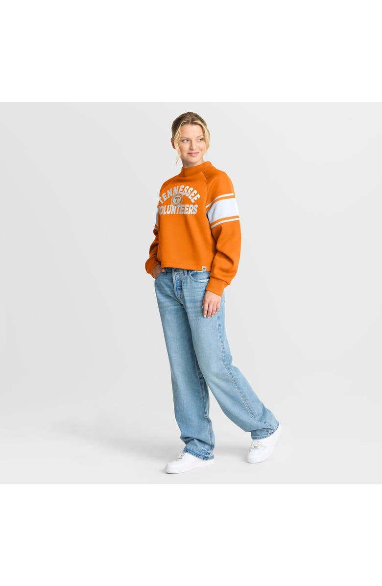 FANATICS Women's Fanatics Tennessee Orange Tennessee Volunteers Oversized Hometown Premium Punt Coverage Raglan Pullover Sweatshirt, Alternate, color, Tennessee Orange