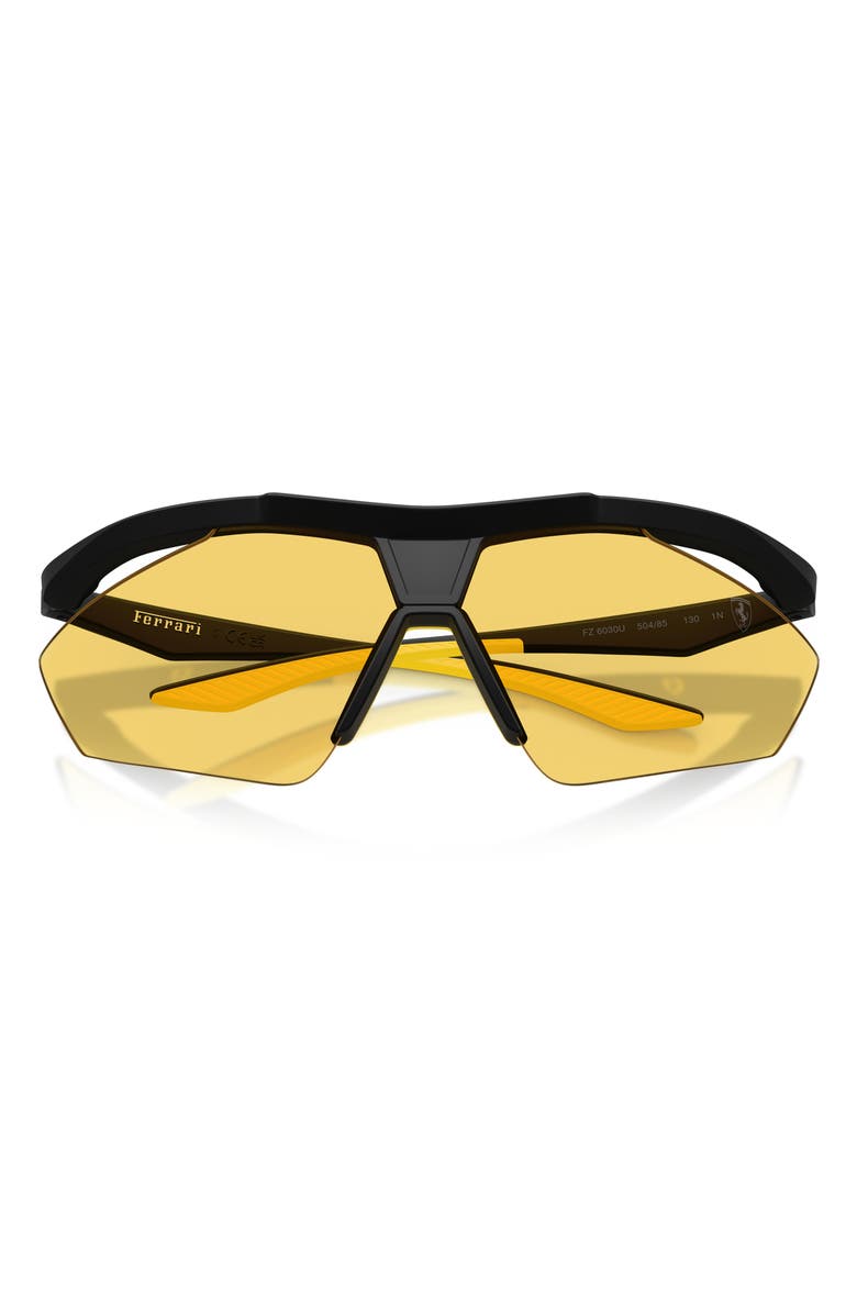 Scuderia Ferrari 81mm Semi Rimless Irregular Sunglasses, Alternate, color, 