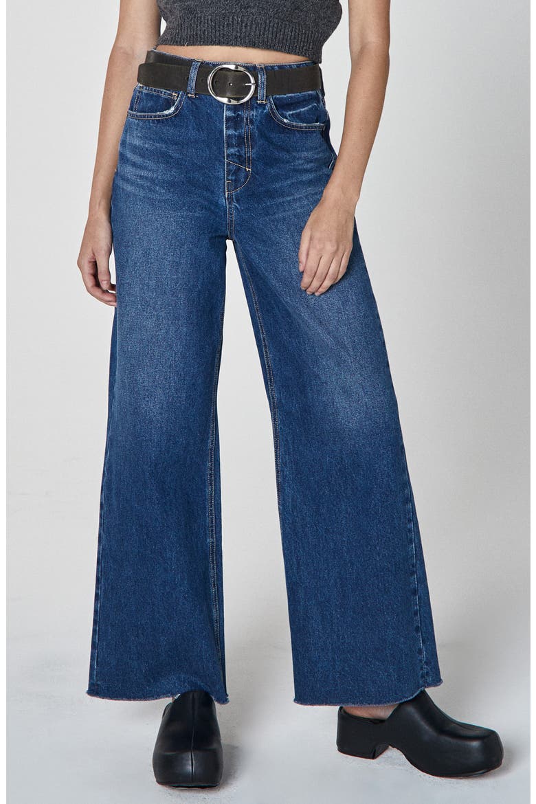Este Super High Waist Wide Leg Jeans, Main, color, ARCH