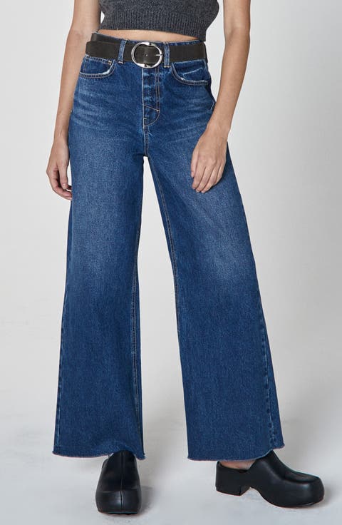 Este Super High Waist Wide Leg Jeans (Arch)