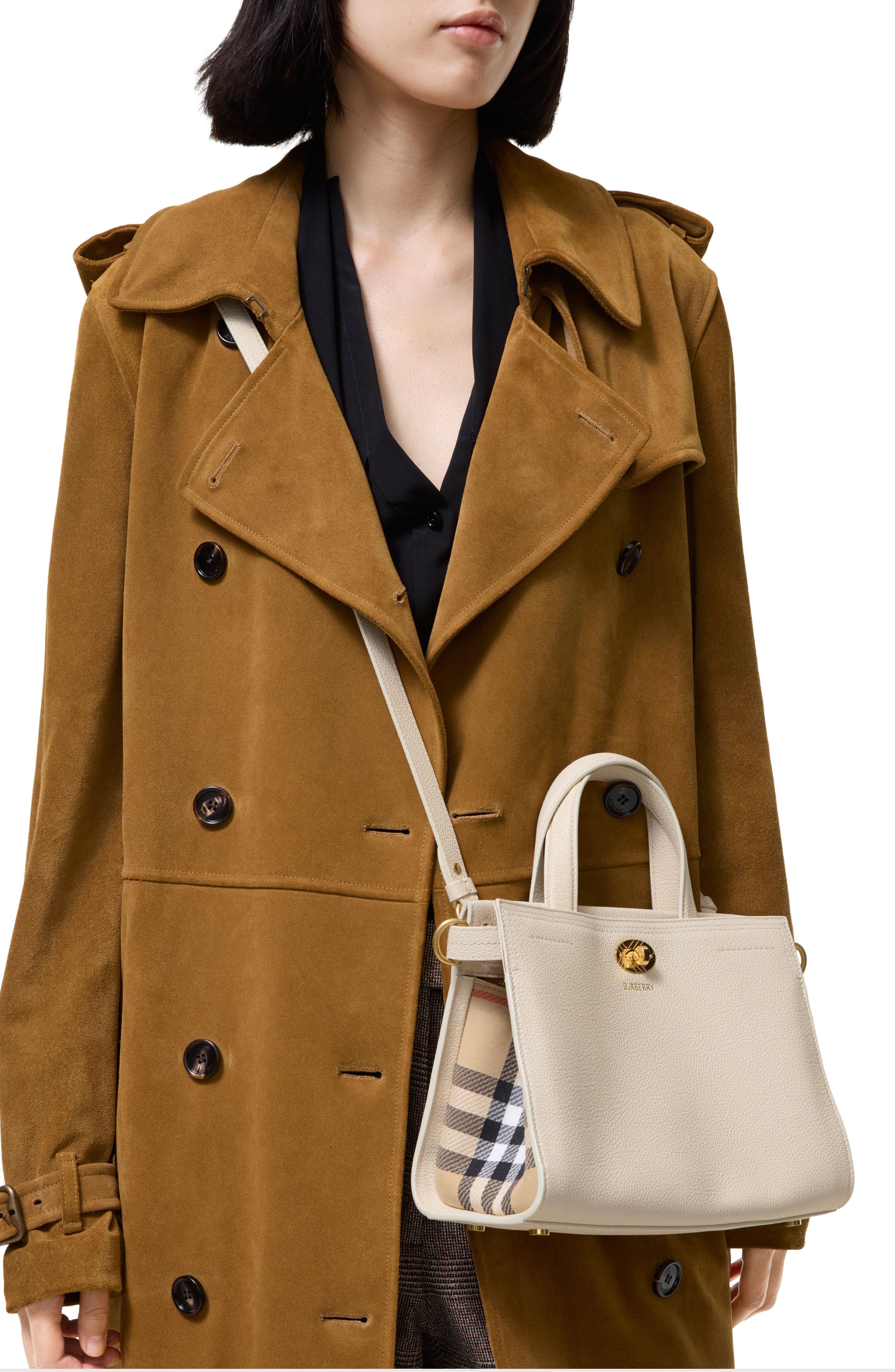 Mini Cotswolds Leather Tote, Alternate, color, SOAP