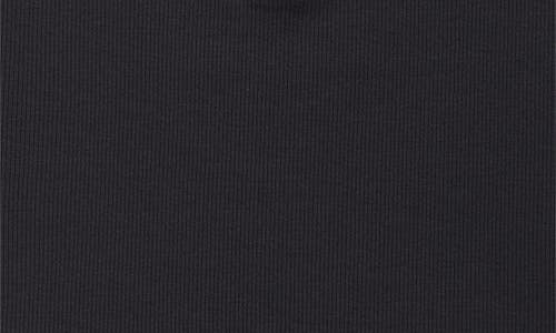 Veronica Beard Abbott Rib Henley Tank In Black