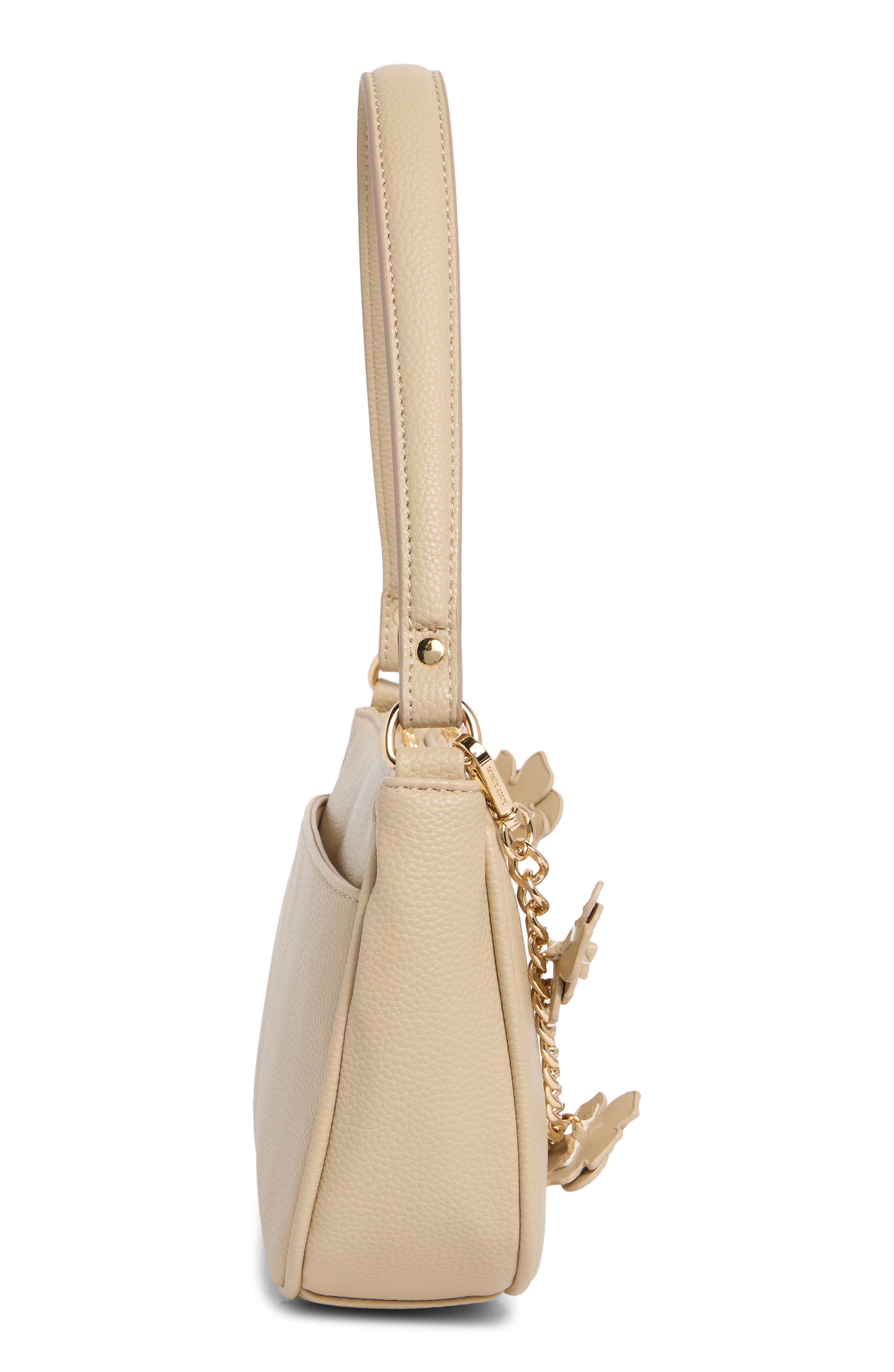 Nanette Lepore 3D Flower Shoulder Bag, Alternate, color, Oatmeal