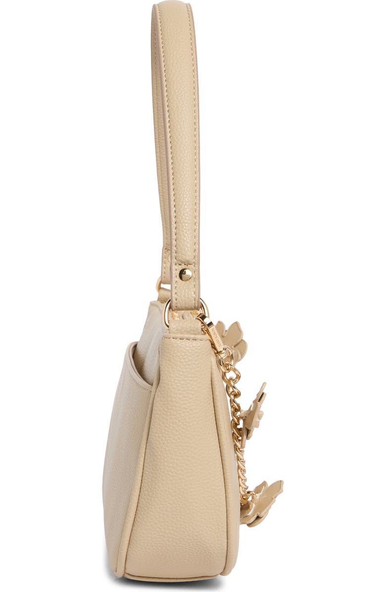 Nanette Lepore 3D Flower Shoulder Bag, Alternate, color, Oatmeal