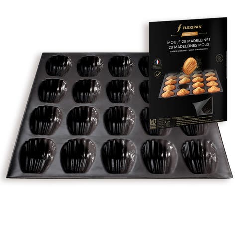 Flexipan 20 Madelines Premium Silicone Baking Pan