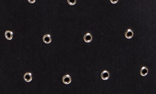 Monse Grommet Detail Straight Leg Jeans In Black