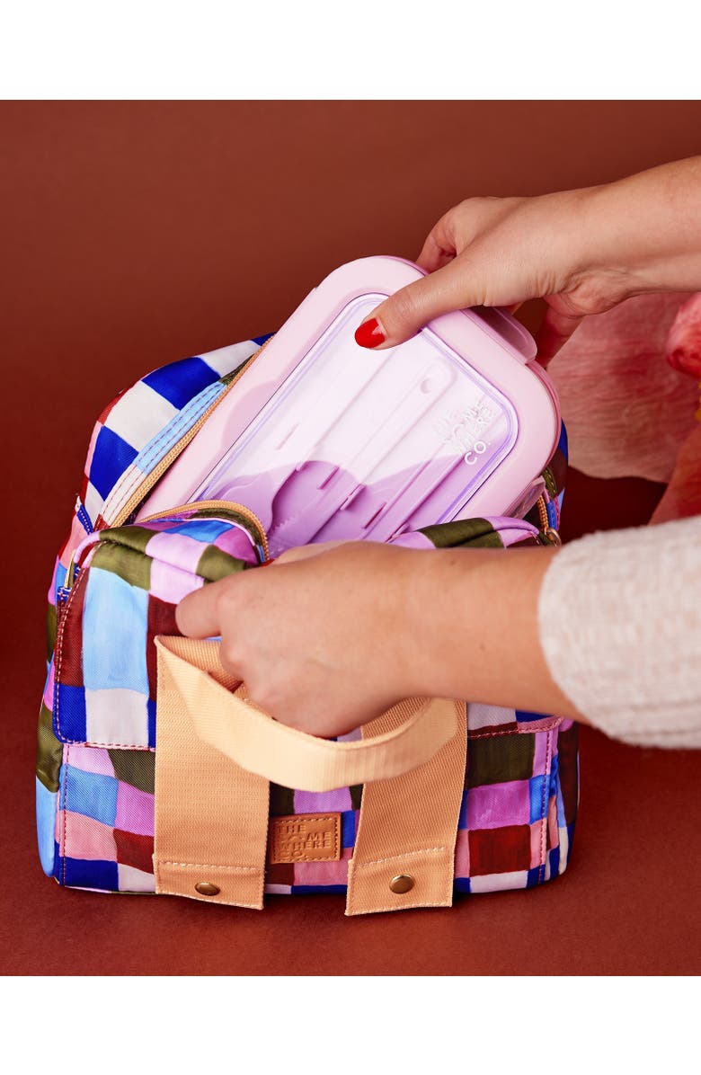 The Somewhere Co Hopscotch Lunch Tote, Alternate, color, Hopscotch