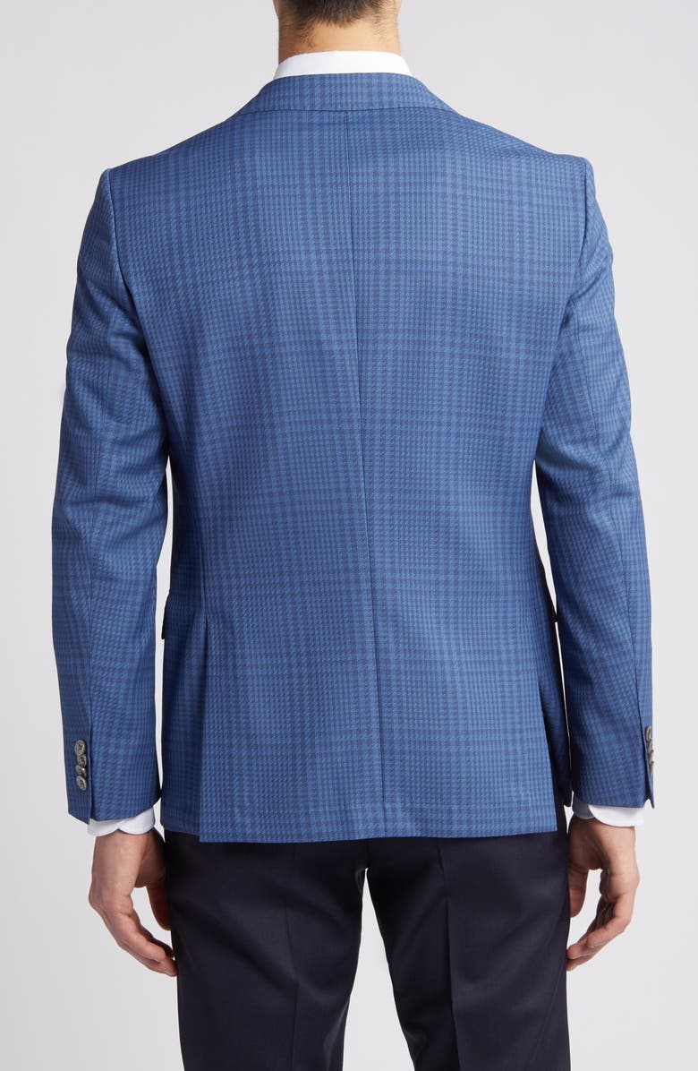BOSS Hutson Plaid Wool Sport Coat, Alternate, color, 