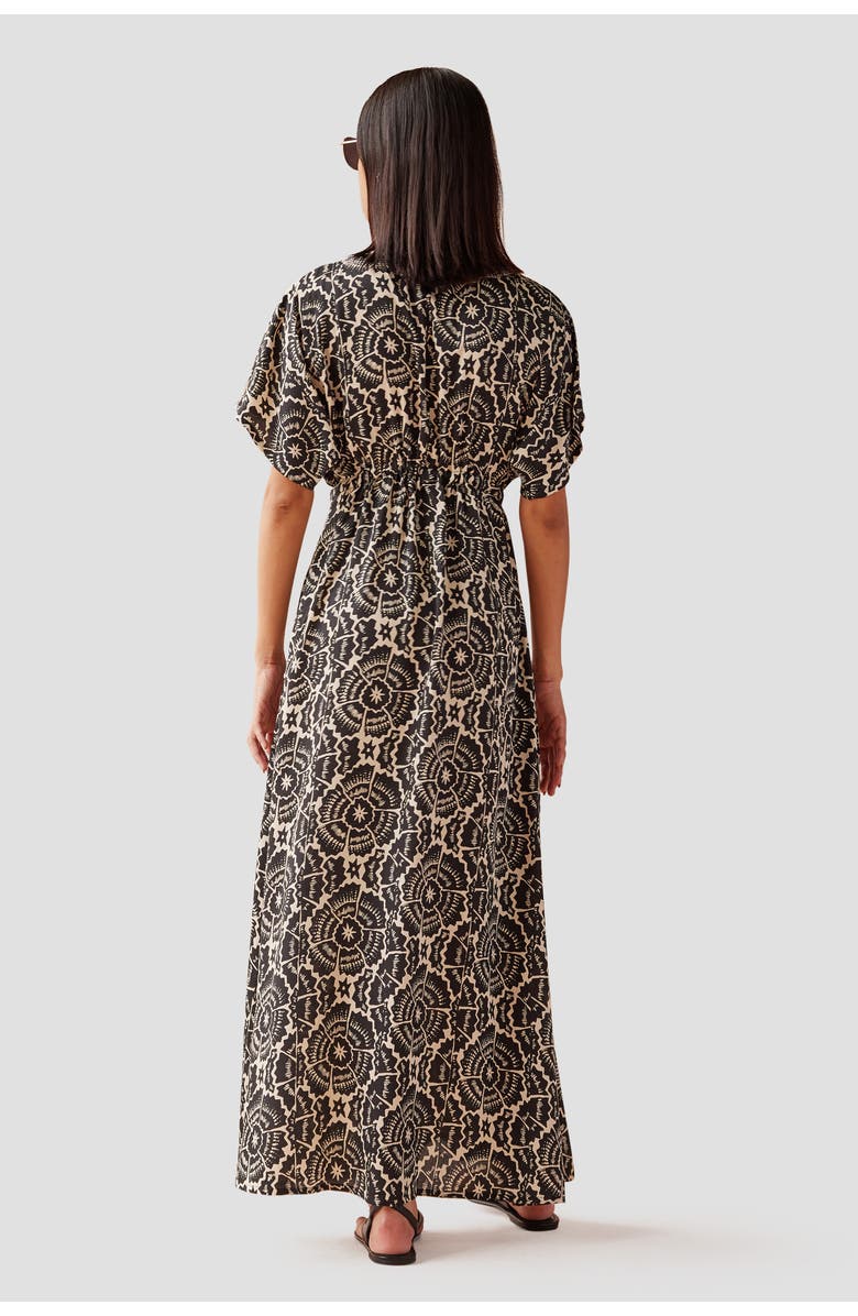 Omika Pia Caftan, Alternate, color, Carmen Graphite