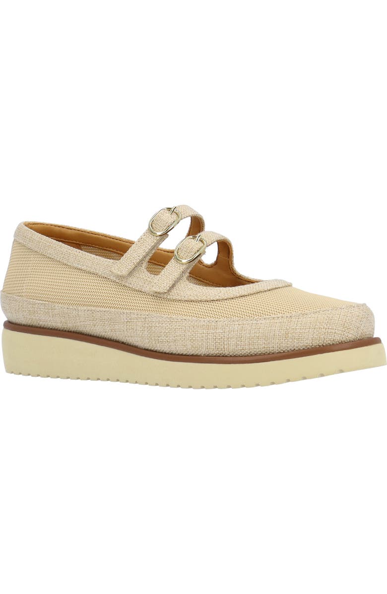 L'Amour des Pieds Zalika Mary Jane Wedge, Main, color, Natural
