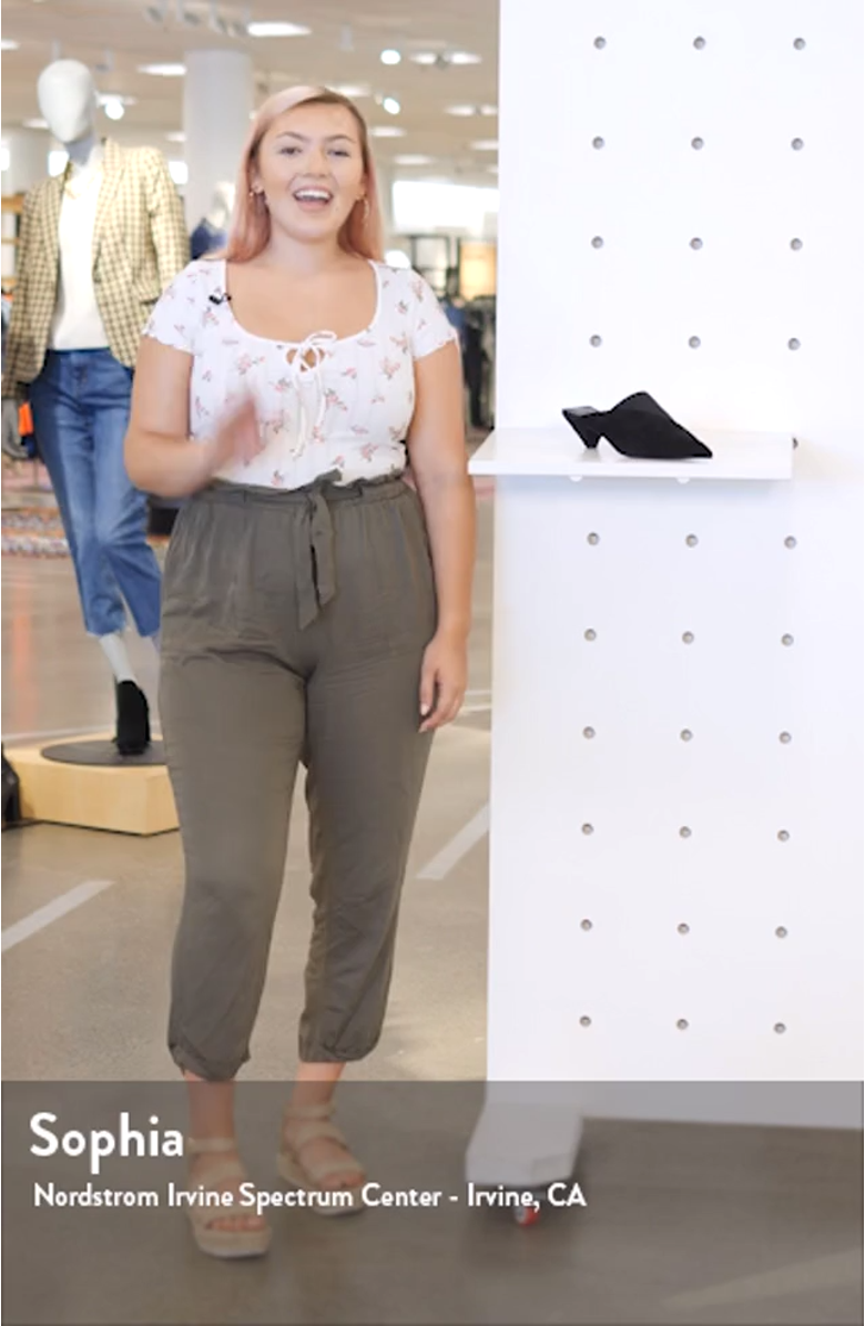 Joilette Pointed Toe Mule, sales video thumbnail