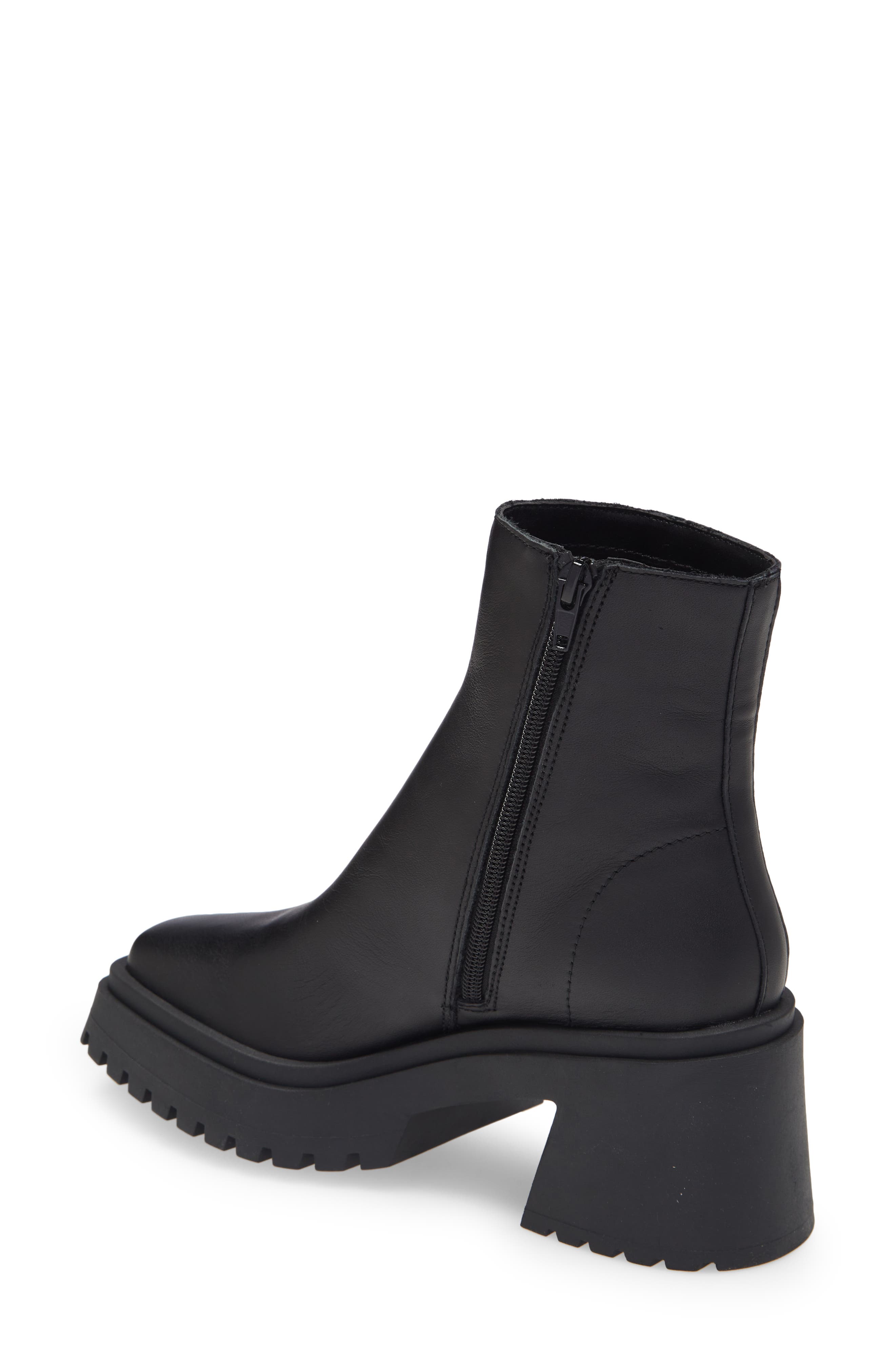 Fella Platform Bootie, Alternate, color, BLACK LEATHER