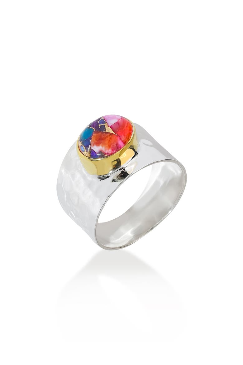 Statement Ring, Main, color, PINK