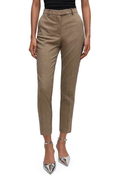 Ankle Skinny Suit Pants