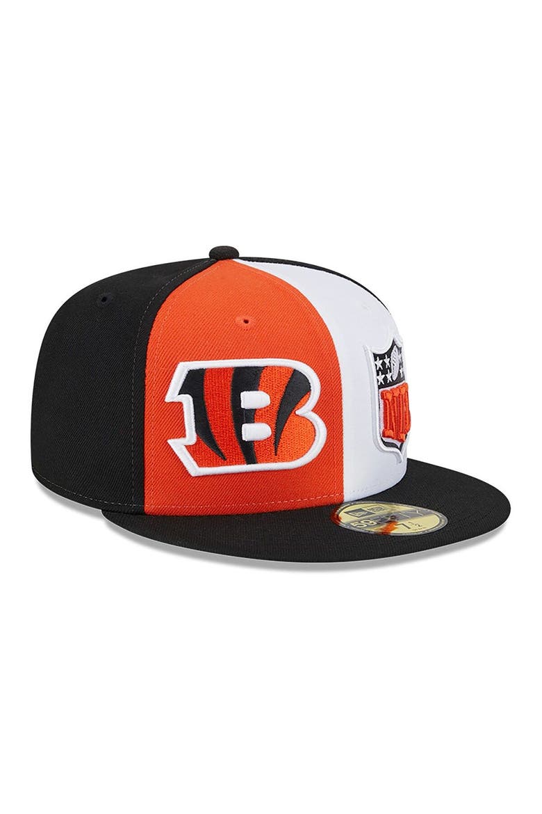 Men's New Era  Orange/Black Cincinnati Bengals 2023 Sideline 59FIFTY Fitted Hat, Main, color, Orange