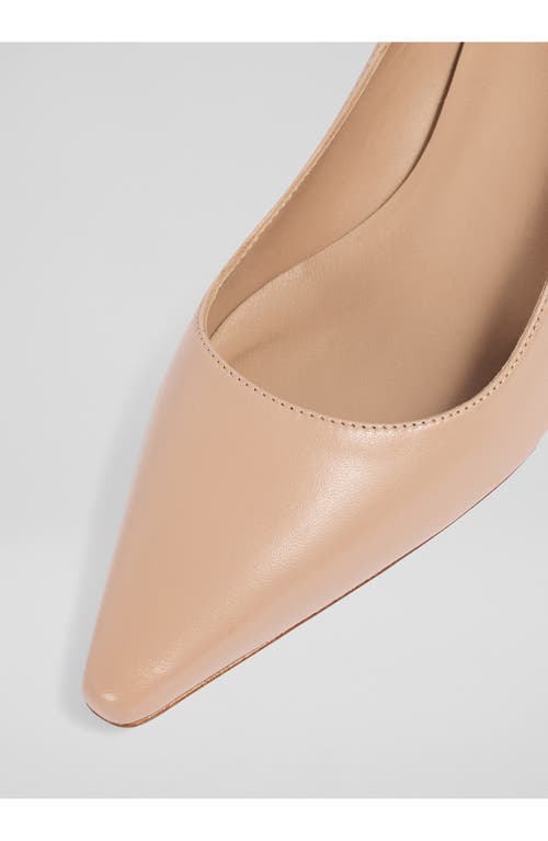 Lk Bennett Ava Pointed Toe Pump In Pink