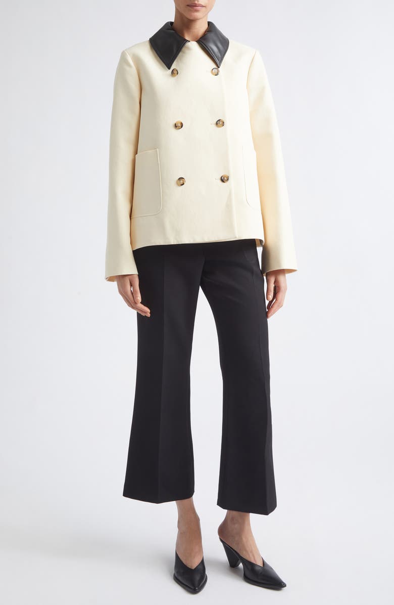 Altuzarra Harburg Double Breasted Jacket, Alternate, color, Opal