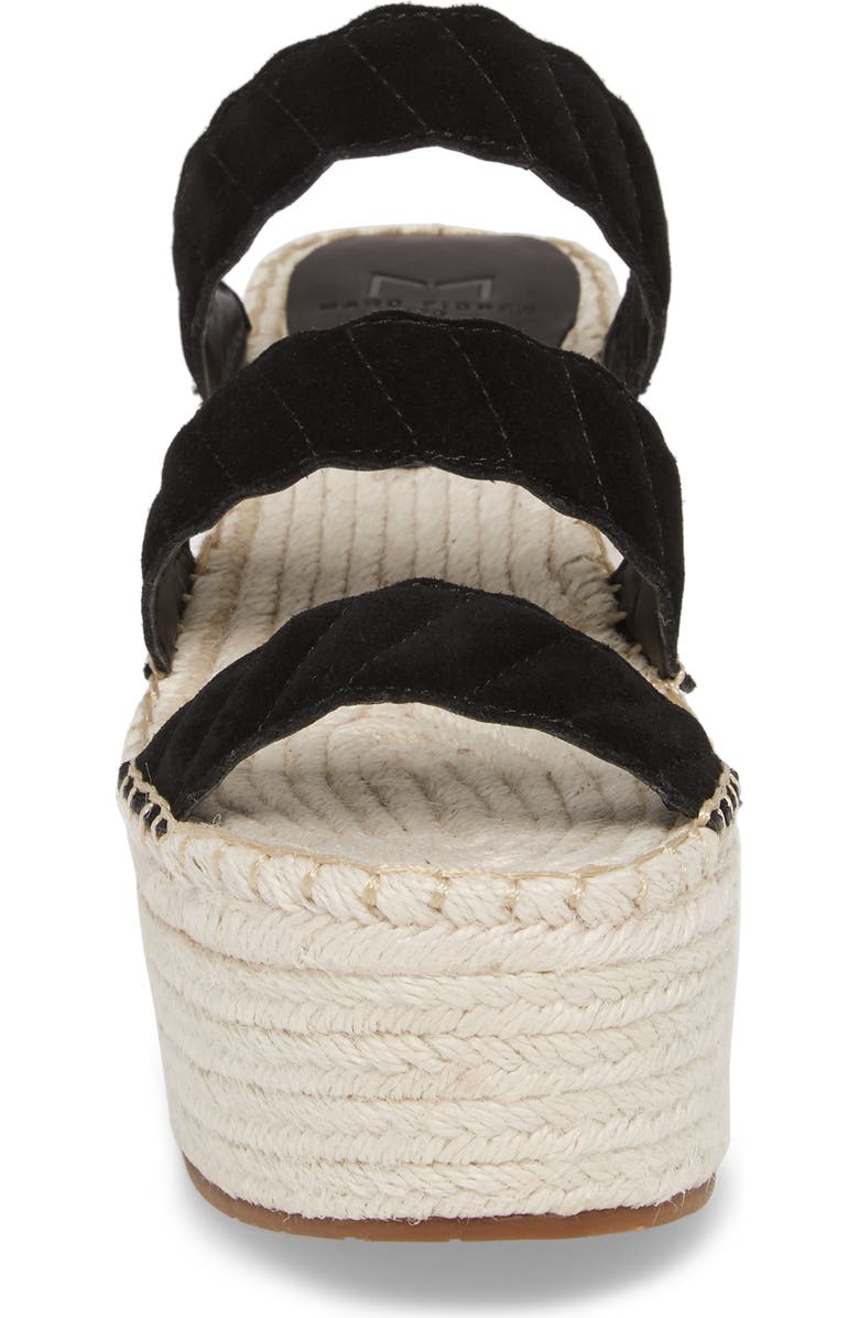 Marc Fisher LTD Rosie Espadrille Platform Sandal, Alternate, color,