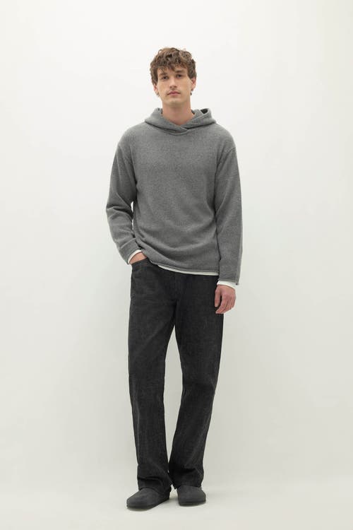 Naked Cashmere Aurelio Cashmere Hoodie In Gray