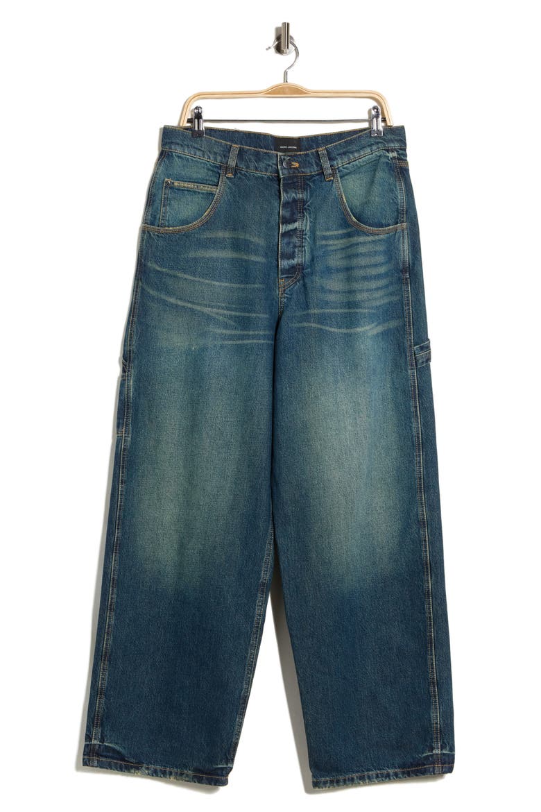 Oversized Wide Leg Jeans, Main, color, FUTURE INDIGO